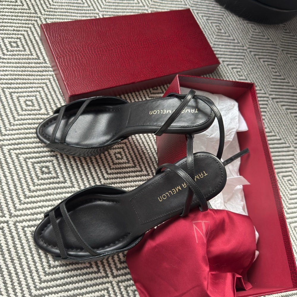 Black Strappy Sandals